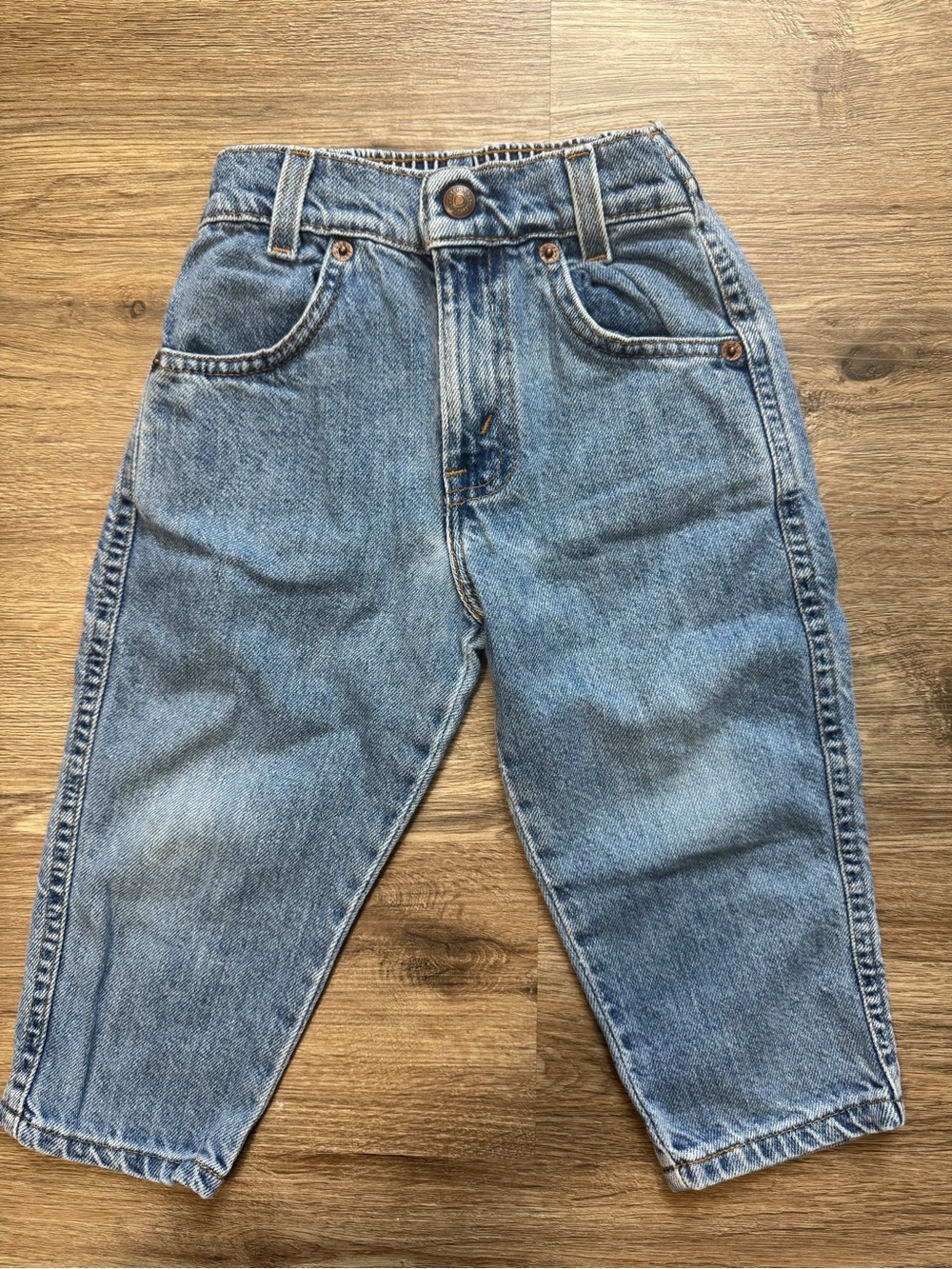 Vintage Little Levi’s Boys Size 3 Relaxed Fit Pants Made in USA 100% Cotton